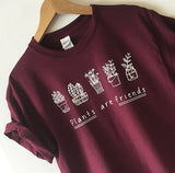 "Plants are Friends" Vegan T-shirt