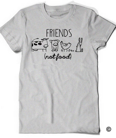 "Friends Not Food" T Shirt