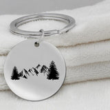 Stainless Steel Mountain Tree