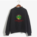 Vegan Crocodile %100 Organic Cotton Sweatshirt